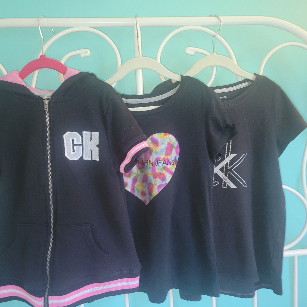 Adorable CK girls tops bundle